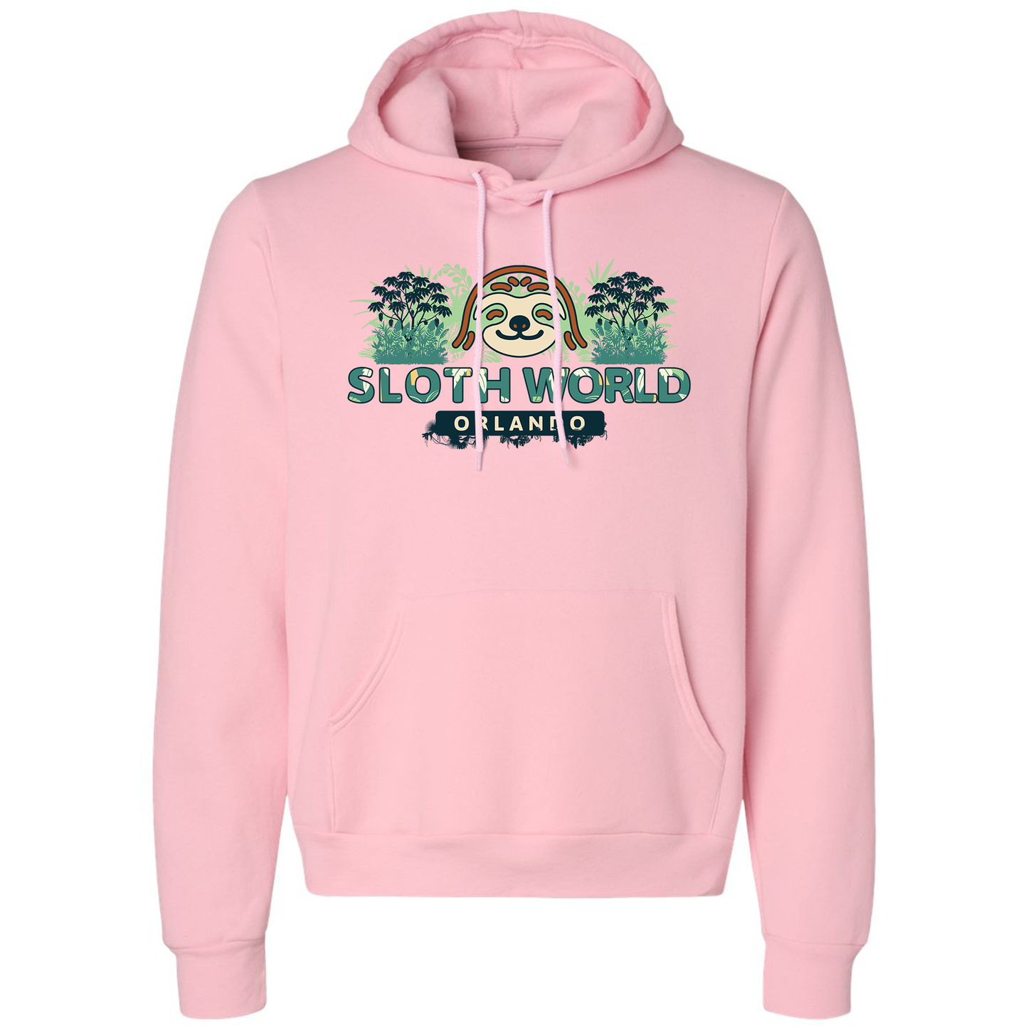 Official Sloth World Logo Hoodie