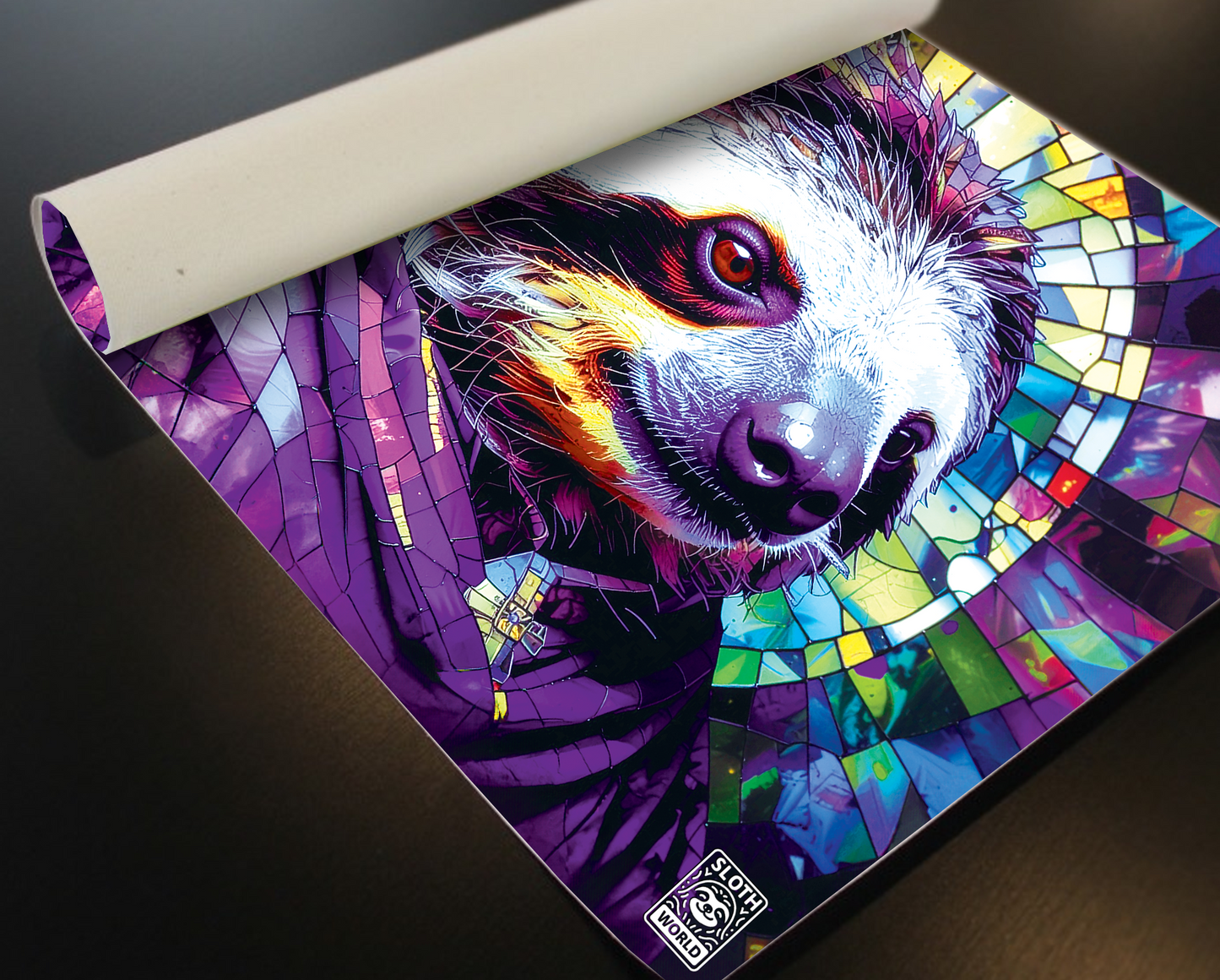 Sloth Serenity: Print Rolled