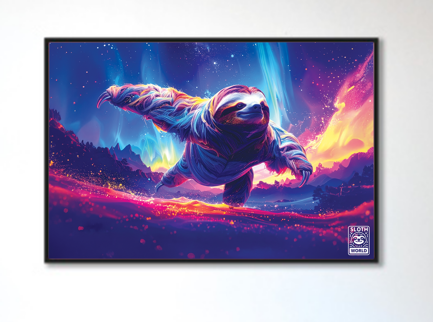 Flowing Dreams: Print Rolled