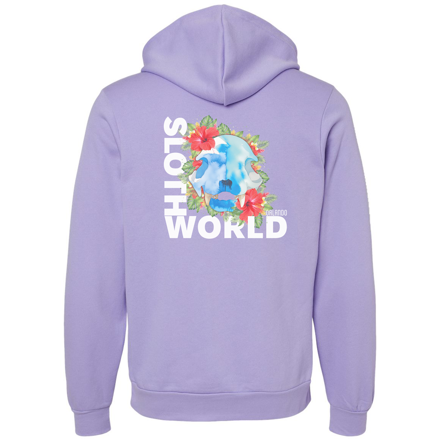 Hibiscus Skull Hoodie