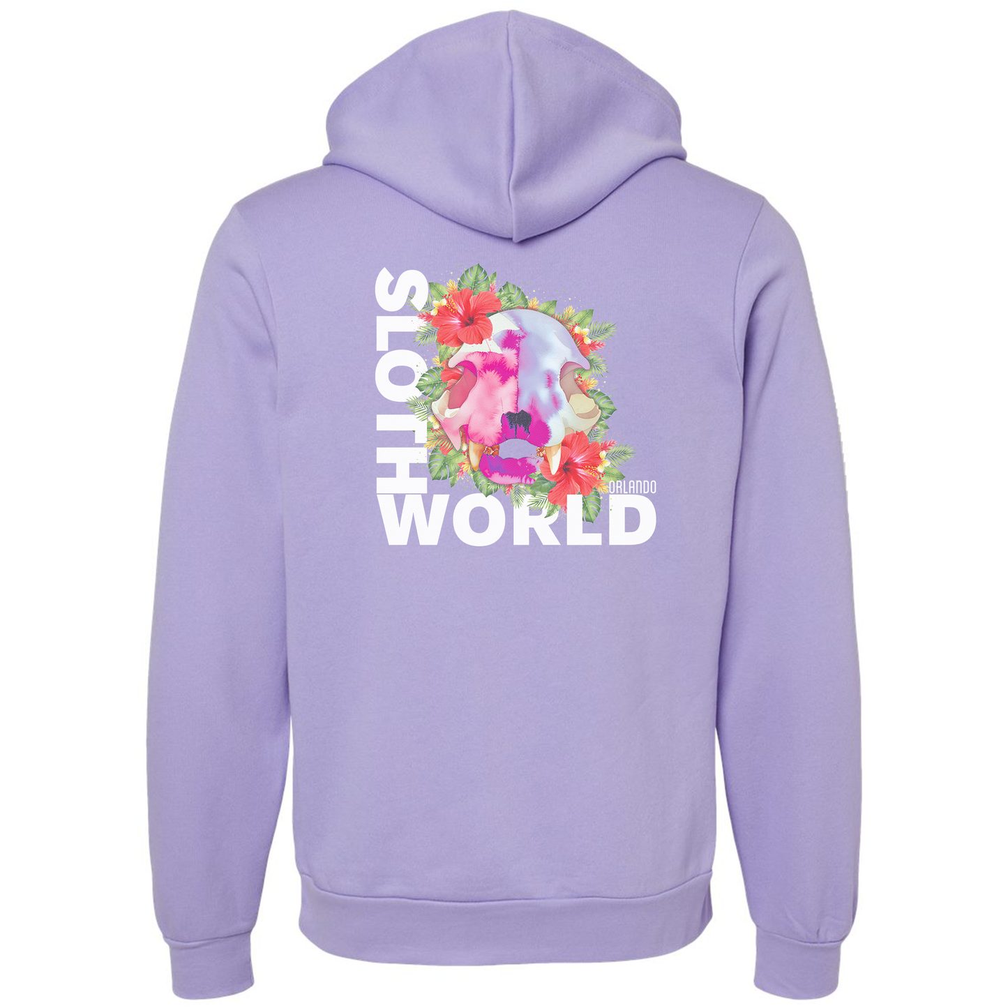 Hibiscus Skull Hoodie