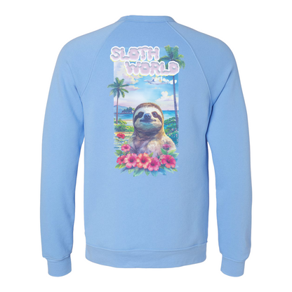 Hibiscus Hangout Unisex Crewneck Sweatshirt