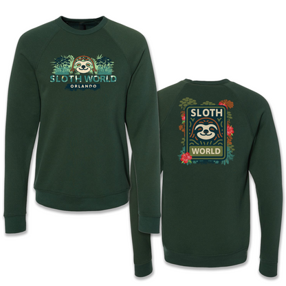 Official Sloth World Logo Unisex Crewneck Sweatshirt