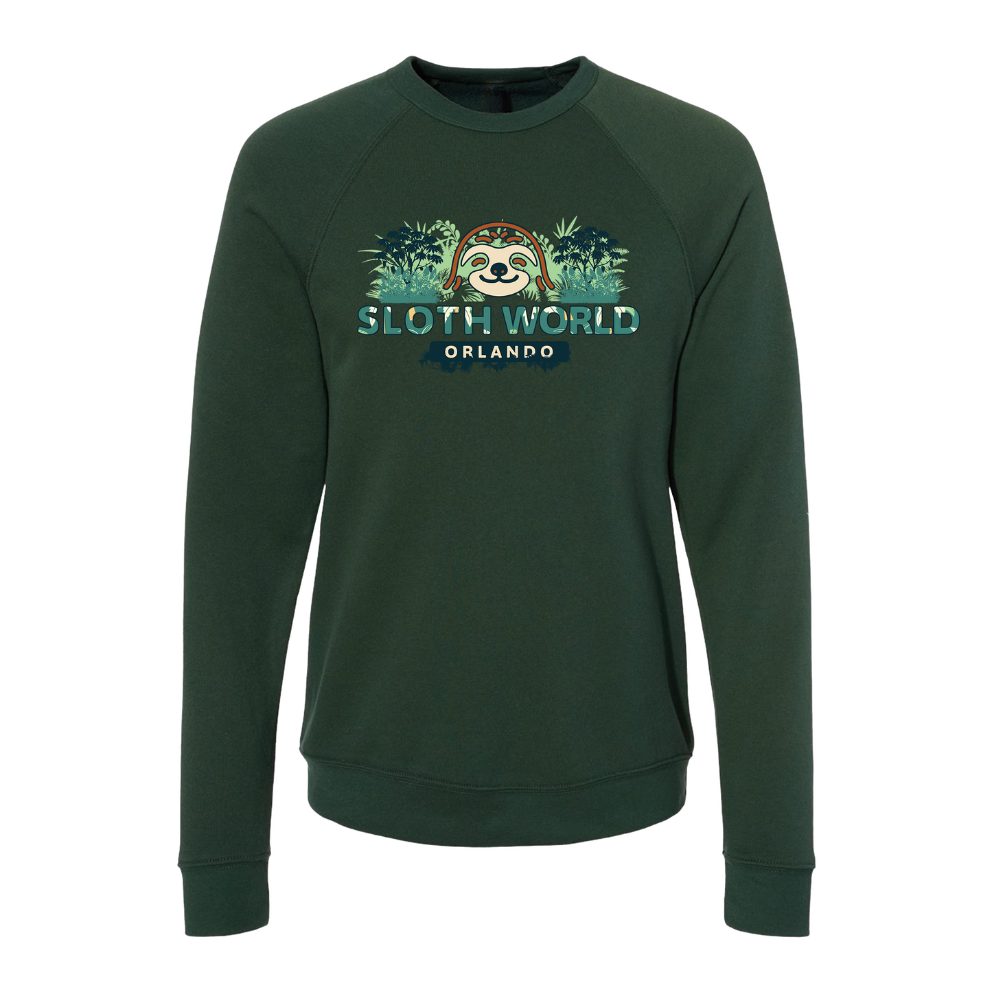 Official Sloth World Logo Unisex Crewneck Sweatshirt