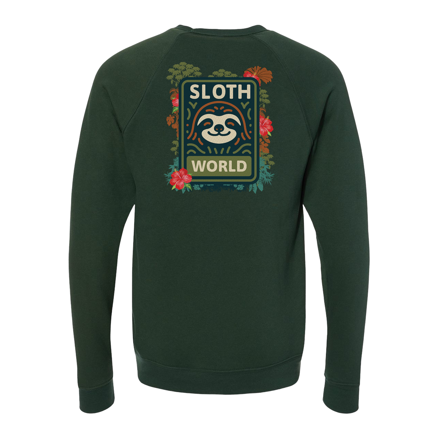 Official Sloth World Logo Unisex Crewneck Sweatshirt