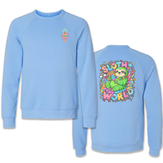 Slothsicle Unisex Crewneck Sweatshirt