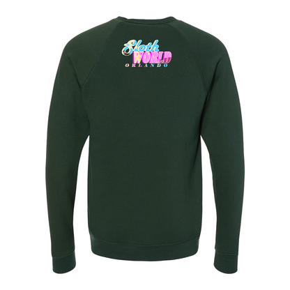 Neon Sunset Unisex Crewneck Sweatshirt
