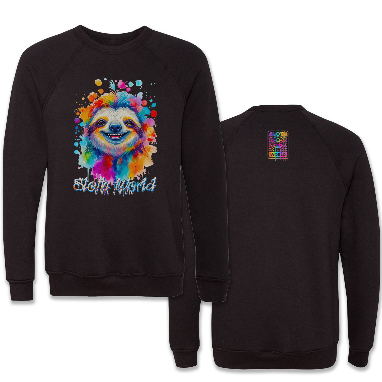 Splash of Happy Unisex Crewneck Sweatshirt