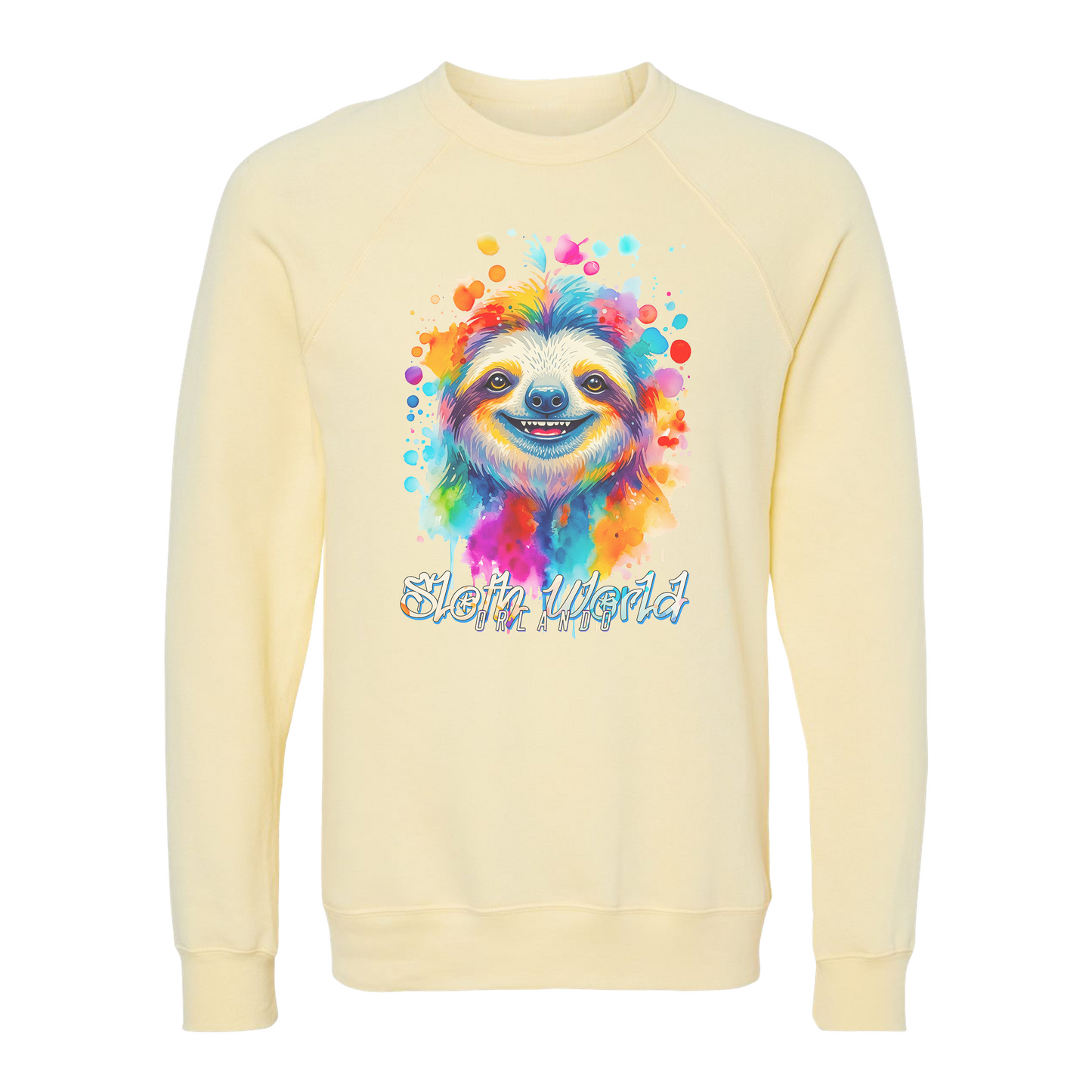 Splash of Happy Unisex Crewneck Sweatshirt