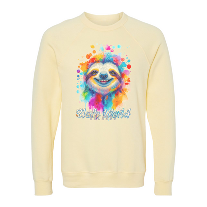 Splash of Happy Unisex Crewneck Sweatshirt