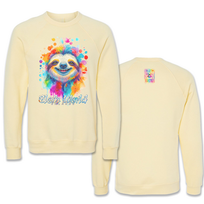 Splash of Happy Unisex Crewneck Sweatshirt
