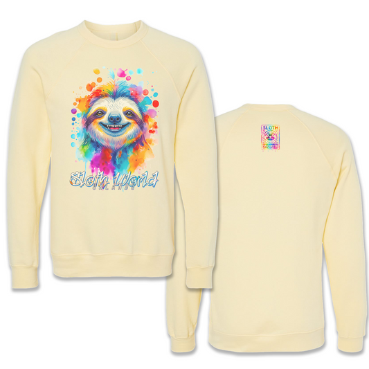 Splash of Happy Unisex Crewneck Sweatshirt
