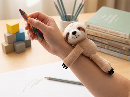 The "Forever Friend" Sloth Plush Hugger Bracelet