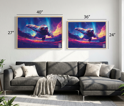 Flowing Dreams: Print Rolled