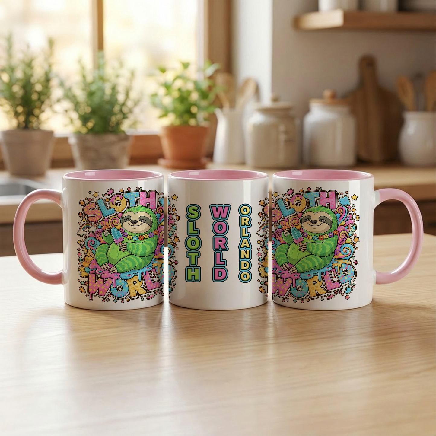 Slothsicle Ceramic Mug