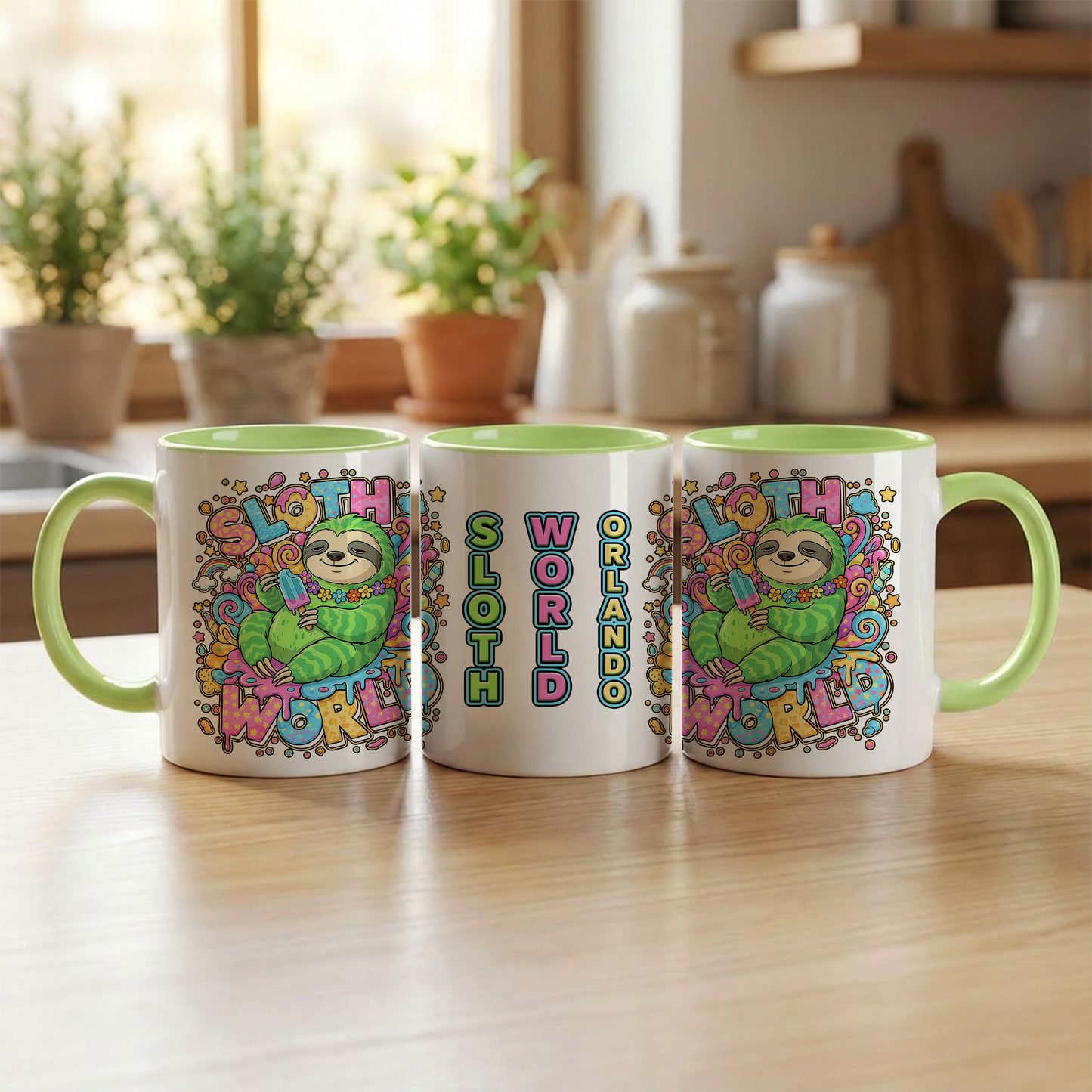 Slothsicle Ceramic Mug