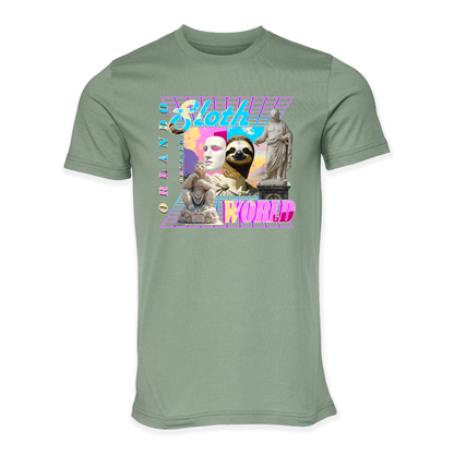 Neon Sunset Retro Unisex T-Shirt