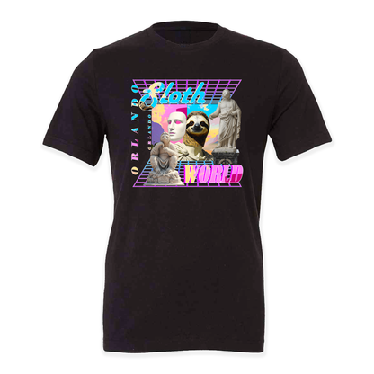 Neon Sunset Retro Unisex T-Shirt