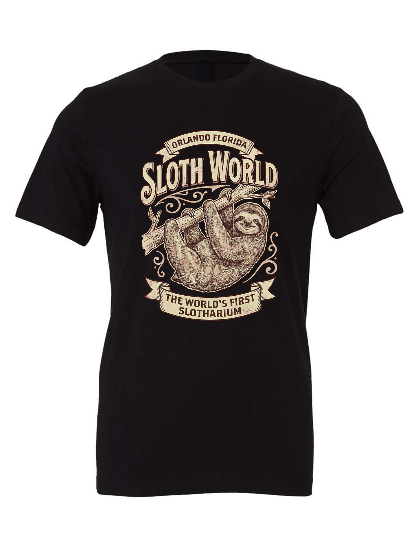The Slow-riginal Sloth World Unisex T-Shirt