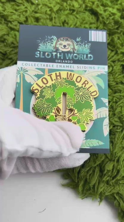 "Climb the Canopy" Sliding Sloth Hard Enamel Collectible Pin